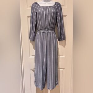 Abercrombie Kids Striped Long Sleeve Jumpsuit – Juniors Size 13/14 (NWT)